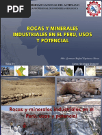 Clase 14 Rocas y Minerales Industriales Del Peru