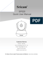 SP020 Quick User Manual 