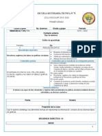 Planeacion 1er Secundaria Matematicas Tema 13