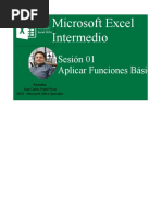 Clase 1 Excel Intermedio