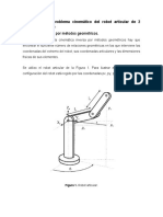 Resolucion Del Problema Cinematico Del Robot Articular de 2 Grados de Libertad