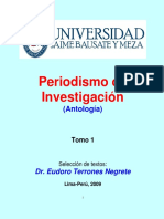 Periodismo de Investigacion Tomo I