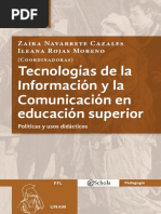 Tecnologías de La Información y La Comunicación en Educación Superior. Políticas y Usos Didácticos