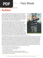 Autism Fact Sheet