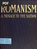 Romanism, A Menace To The Nation