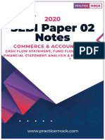 SEBI Grade A 2020: Commerce & Accountancy: Finacial Statements & Ratios Statement, Financial Statement Analysis & Ratio Analysis