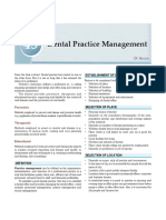 Dental Practice Management