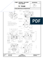 "B" Frame: Pump, Variable Delivery PVM 065/075