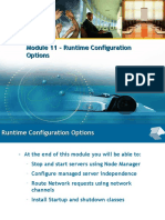 Módulo 11 - Runtime Configuration Options