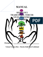 REIKI USUI TRADICIONAL TERCER GRADO SHINPIDEN Maestro Yeisson Vásquez