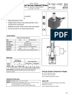 General Service Solenoid Valves: NC NO U