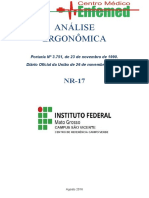 Análise Ergonômica: Portaria #3.751, de 23 de Novembro de 1990. Diário Oficial Da União de 26 de Novembro de 1990