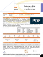 Selectarc B90: Inconel Type Electrode For Fabrication and Repair