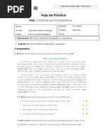 Comparatives and Superlatives