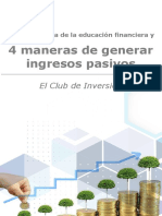 Ebook ECDI - Las 4 Maneras de Generar Ingresos Pasivos