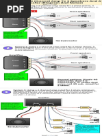 How To Wire 4 Channel Amp 4 Speakers and Sub Diagram