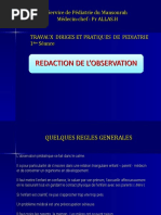 TP N - 1 - Observation en Pediatrie