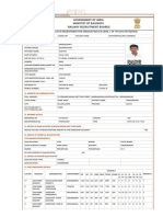 Application Details - Railway Recruitment Board