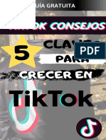 (GUÍA GRATUITA) 5 Claves para Crecer en TikTok PDF