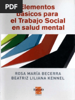 Elementos Básicos para El Trabajo Social en Salud Mental