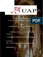 Crisis Economica en El Año 2008 en El Peru