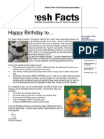 Fresh Facts: Happy Birthday To