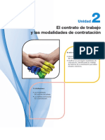 El Contrato de Trabajo y Las Modalidades de Contratación