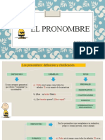 SEM2.El Pronombre, Clasificación (1