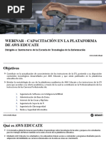 Capacitación AWS Instructores ETI-DN