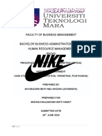 Nike - Market Segmentation