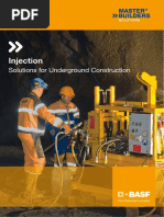 Injection: Solutions For Underground Construction