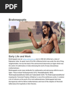 Brahmagupta: Early Life and Work