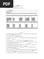 Examen Ingles Ultimo