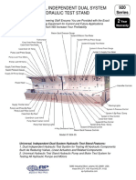 Universal, Independent Dual System Hydraulic Test Stand: 920 Series
