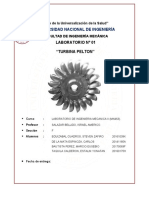 Informe Turbina