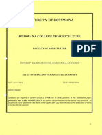 University: Botswana