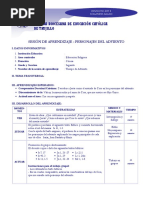 Sesión Religión 2º Grado PDF