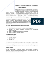 Evidencia de Conocimiento 3 Escrito - Sistemas de Inventarios