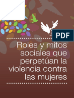 Roles y Mitos Que Perpetúan La Violencia