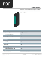 Data Sheet 6ES7134-4JB51-0AB0: Supply Voltage