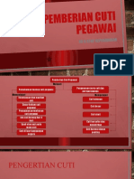 KD 5 Pemberian Cuti Pegawai