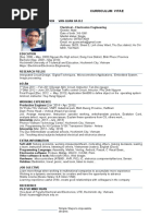 Quan Van Ha Curriculum Vitae