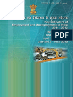 Employment and Unemployment in India - NSSO 2013-14 PDF