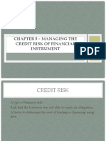 Chapter 5 - Managing The Credit Risk