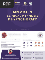 Diploma in Clinical Hypnosis & Hypnotherapy