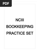 NC3 Bookeeping Practice Set Answer (Blank Form) PDF