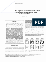 An Integrated Approach To Determine Shale Volume and Hydrocarbon Potential in Shaly Sands in The Gulf of Suez