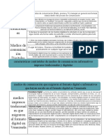 Medios de Comunicación Tradicionales y Digitales