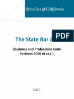 California State - Bar - Act