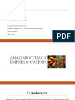 Analisis Situacional de Empresa Cafexport